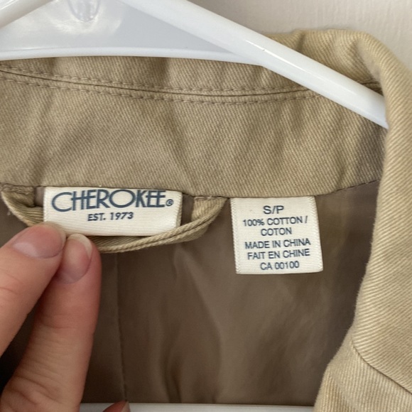 Cherokee tan cargo blazer - Picture 6 of 7